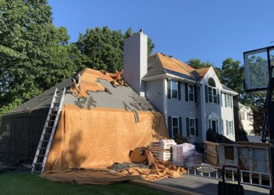 Roof replacement in Needham, MA