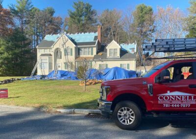 Roofing company in Needham, MA.